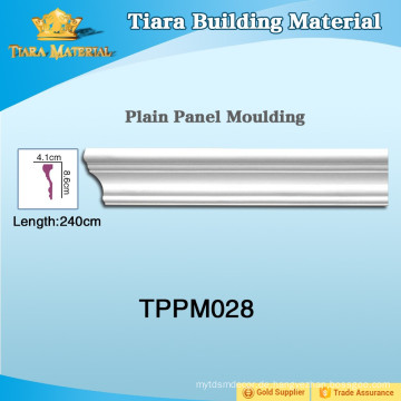 Home Innendekoration Polyurethan Kunststoff Wandplatte Molding mit guter Qualität